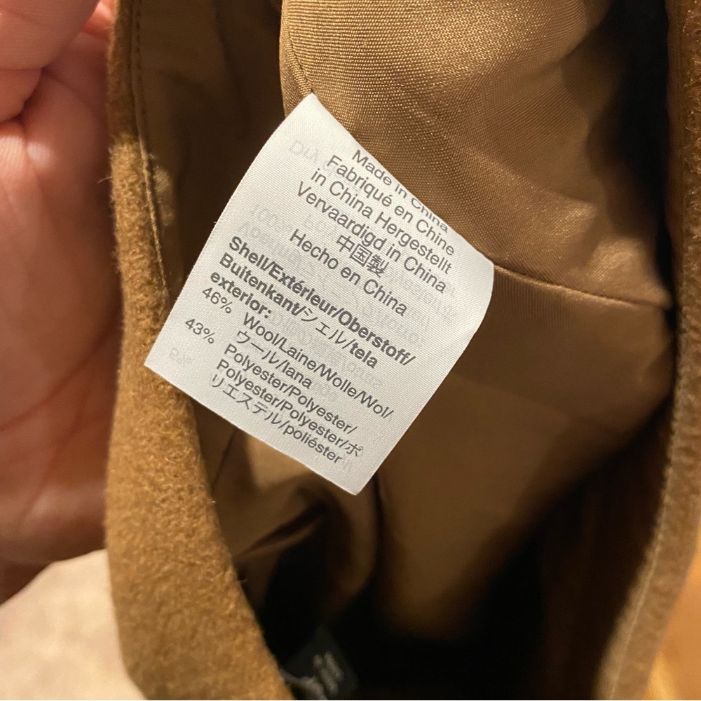 J. Crew Mercantile Wool Pencil Skirt Brown Neutral (US 8P) - Picture 5 of 5